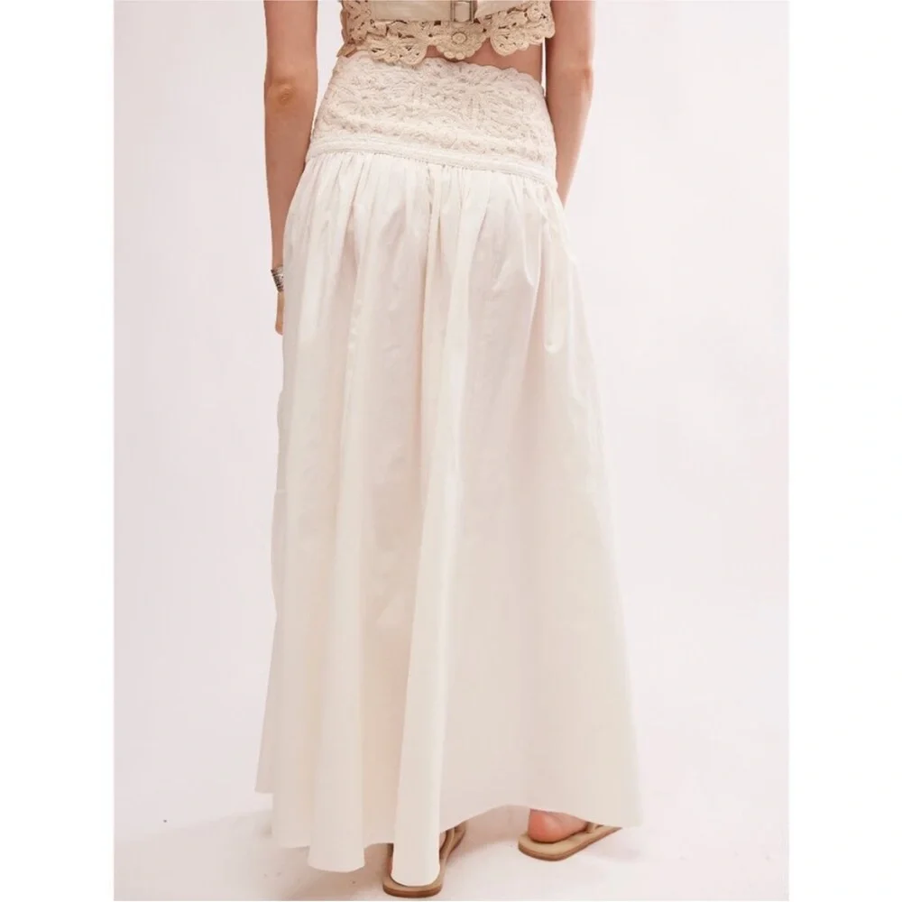 Free People Bella Battenburg Skirt - Picture 3 of 10